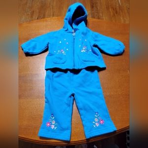 Baby girl matching set